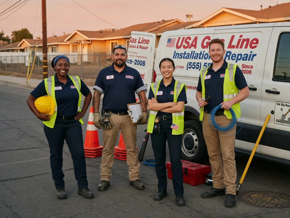 Gas Line Installation company in Amistad, NM
